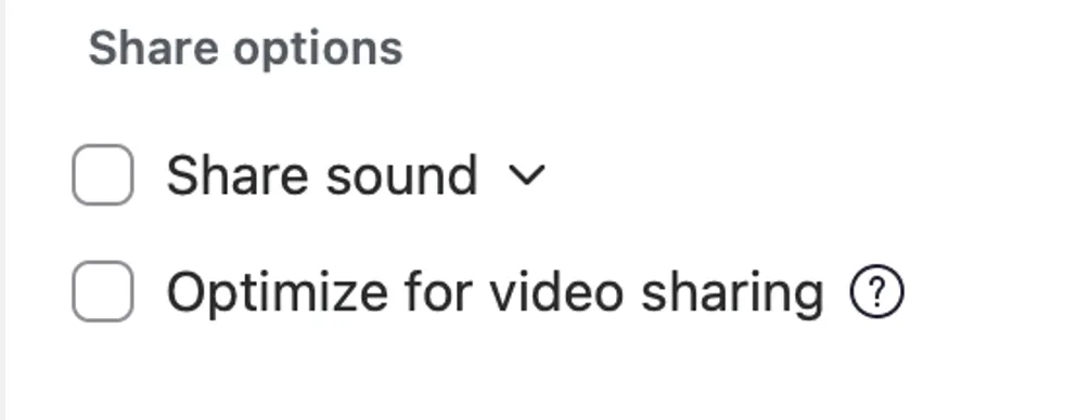 Check the option if necessary